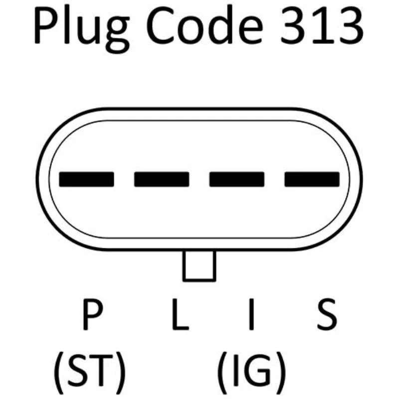 Alternador compatible con Chey Astro, GMC Safari 4,3 L/262CI V6 1994 1995 10463408 8160-11 Foto 4 de 4