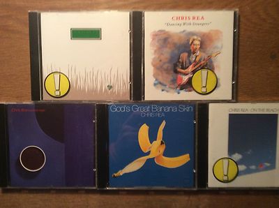 Chris Rea [5 CD Alben] On The Beach + Banana + Espresso Logic + Shamrock + Danci
