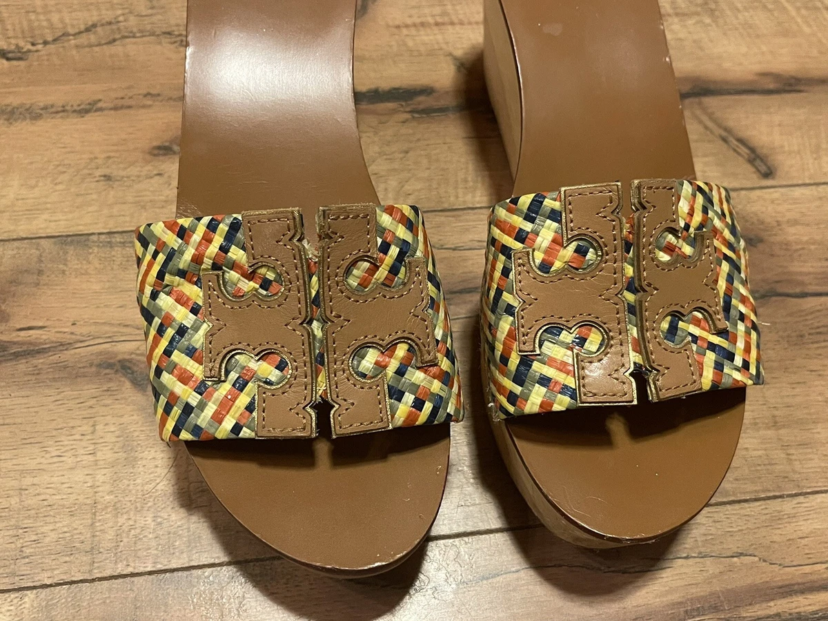 Ines wedge slide sandal tory burch clearance
