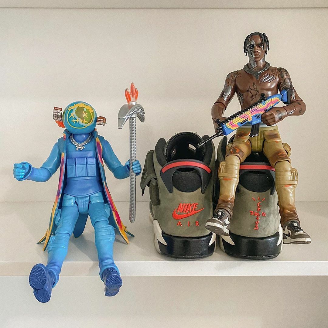 Travis Scott X Fortnite Action Figure