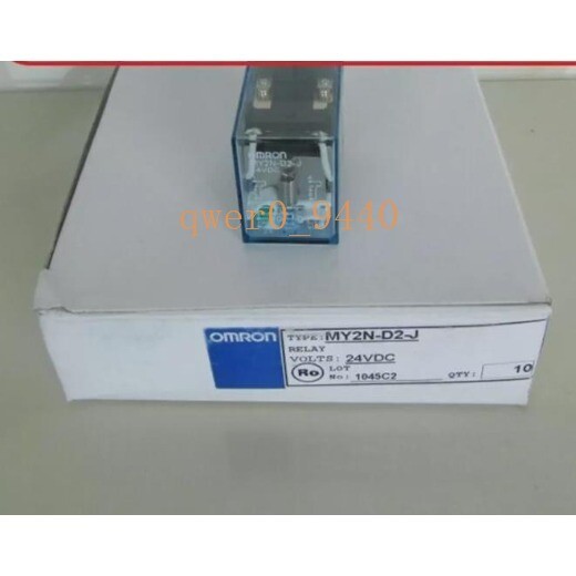 10 Pezzi Relè Omron MY2N-D2-J 24VDC, Nuovi, Con Contatti In Argento, Spedizione Gratuita Inclusa
