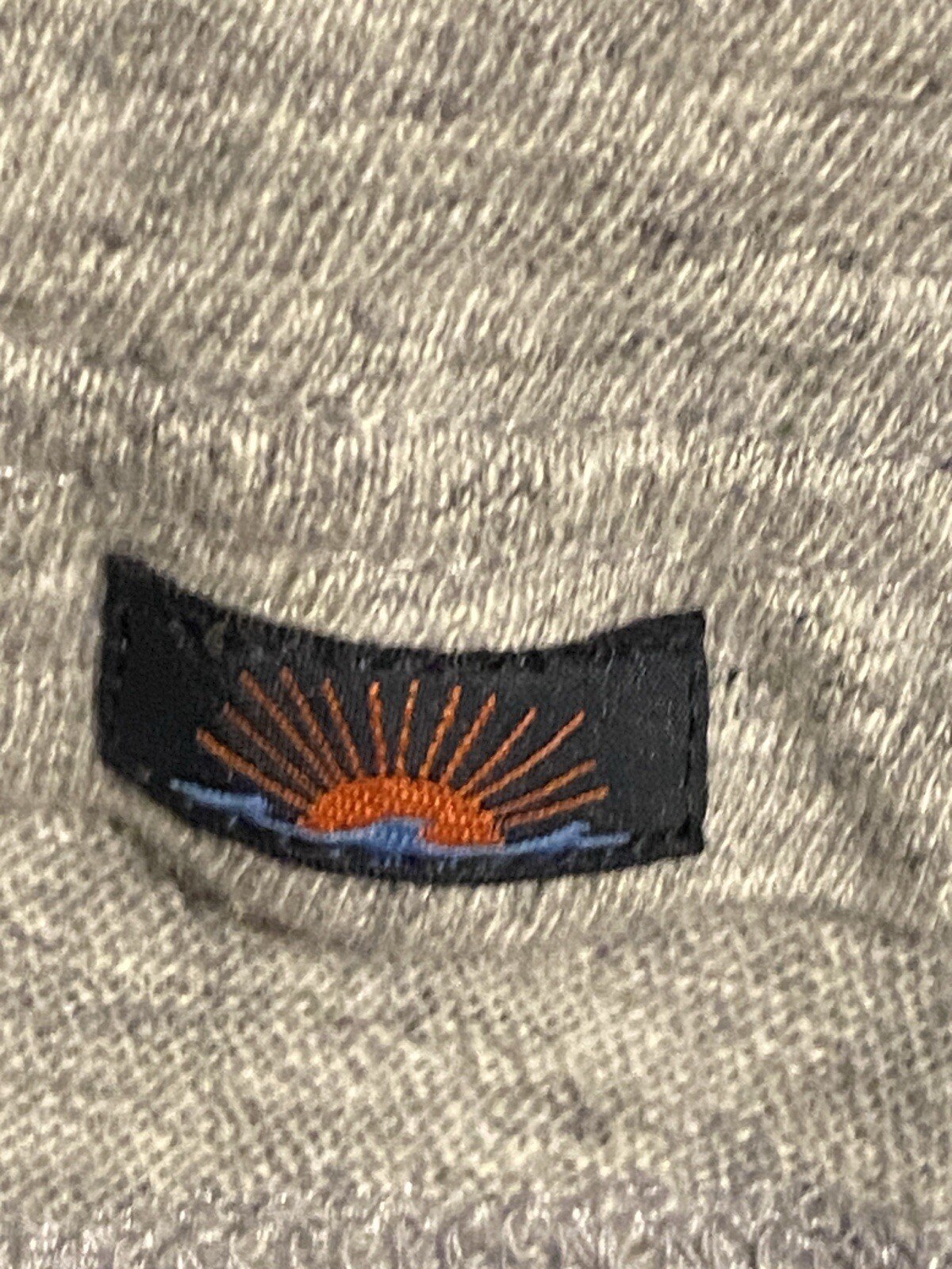 Faherty Solid Heather Athletic Grey Long Sleeve P… - image 8