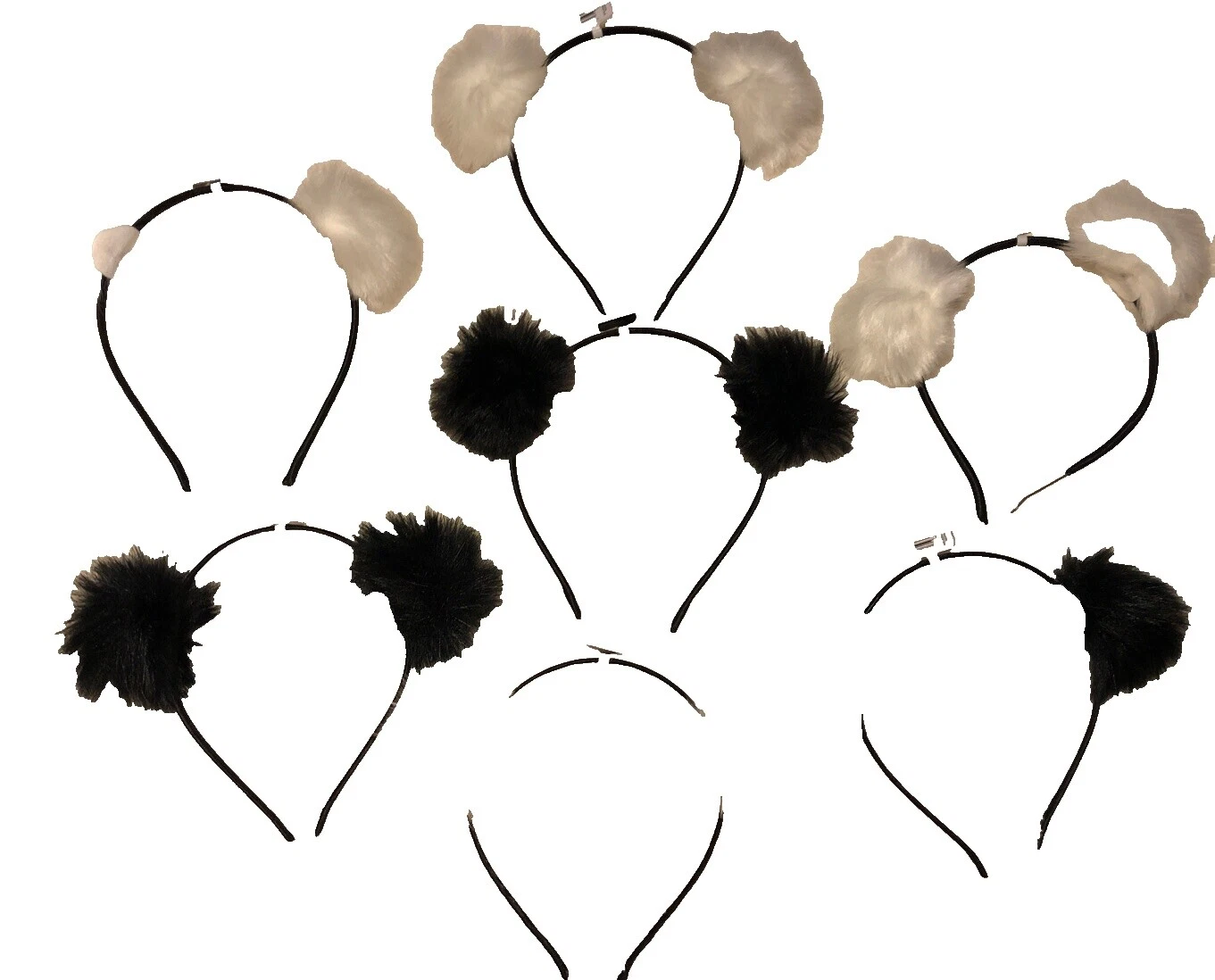 Accesorios para Cabello Diadema blanca de piel para mujer