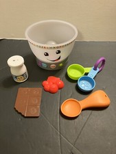 Fisher Price Laugh And Learn Color Magic Mixing Bowl WORKS