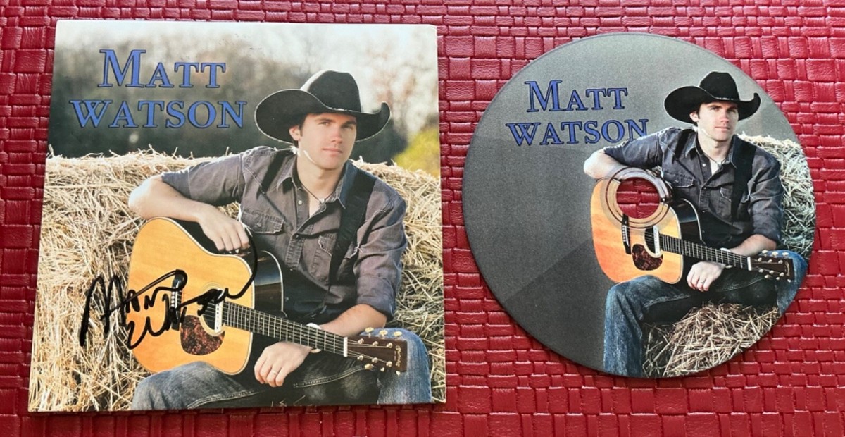 Matt Watson Self Titled CD Auto Signed