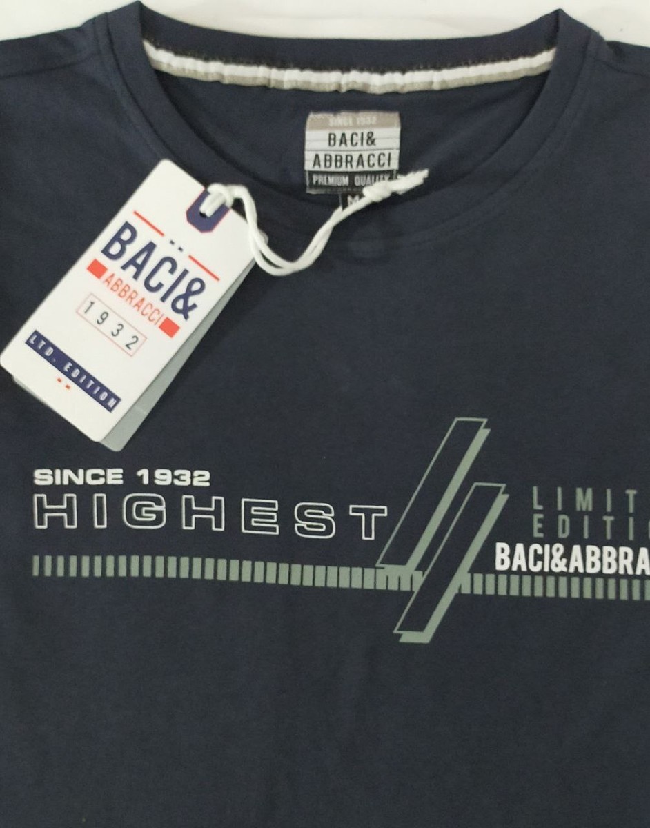 Maglietta Baci E Abbracci Intimo Uomo Maglia Uomo BACI ABBRACCI XL