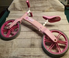 velo balance bike pink