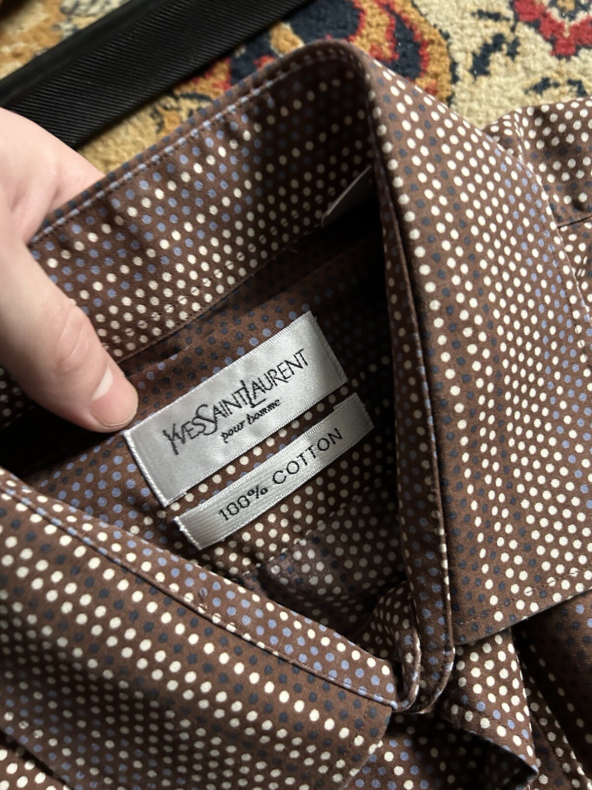 SAINT LAURENT Camicia Yves Saint Lauren stile anni 90 molto rara