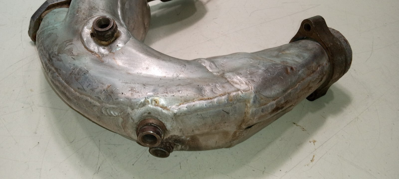 Ferrari Testarossa Engine Exhaust Header Manifold_Left Side_Rear_125915_GENUINE