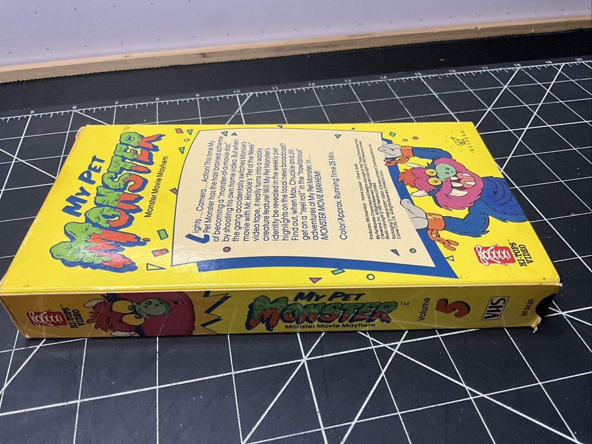 My Pet Monster Vol 5. Monster Movie Mayhem VHS 1988 | eBay