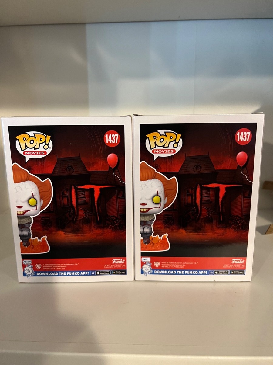 CHASE EXCLUSIVE GLOW Dancing Pennywise Funko Pop #1437 Stephen