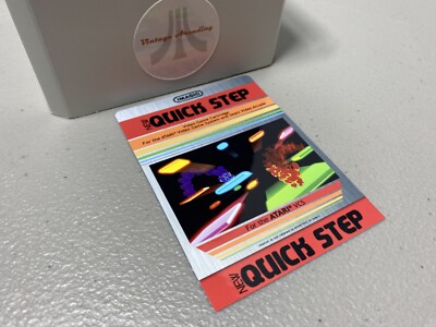 Quick Step (Atari 2600) Custom Replacement Label