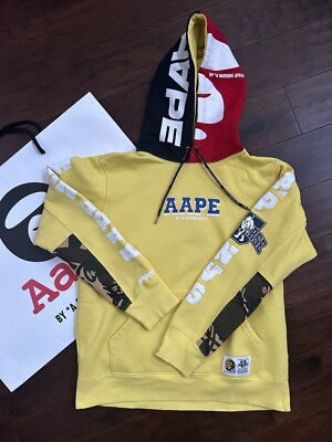 Yellow Aape Hoodie 
