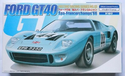 FUJIMI 1/24 Ford GT40 '66 Spa-Francorchamps chassis P/1017 HR-13