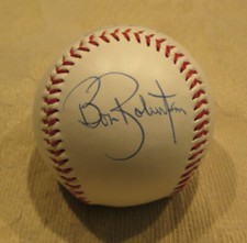 BOB ROBERTSON & KENT TEKULVE AUTO 125th ANNIVERSARY BASEBALL PITTSBURGH PIRATES