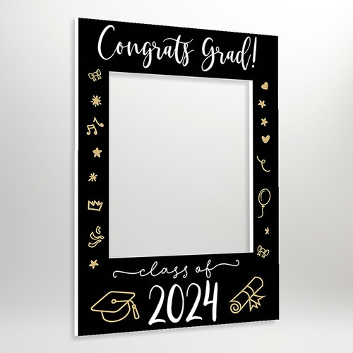 Graduation Selfie Frame Selfie Sign Photo Frame Graduation Ceremony Party - Picture 10 of 20
