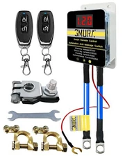 Kill Switch for Car Remote Battery Disconnect Switch 12V 200A with Led Digita...