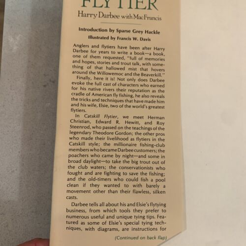 Catskill Flytier By HarryDarbee With Mac Francis - Picture 2 of 9
