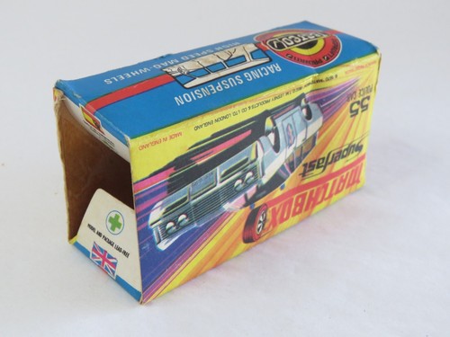 1971 Lesney Matchbox Superfast #55 Mercury Police Car Commuter w/Orig. Box Eng. - Picture 8 of 9