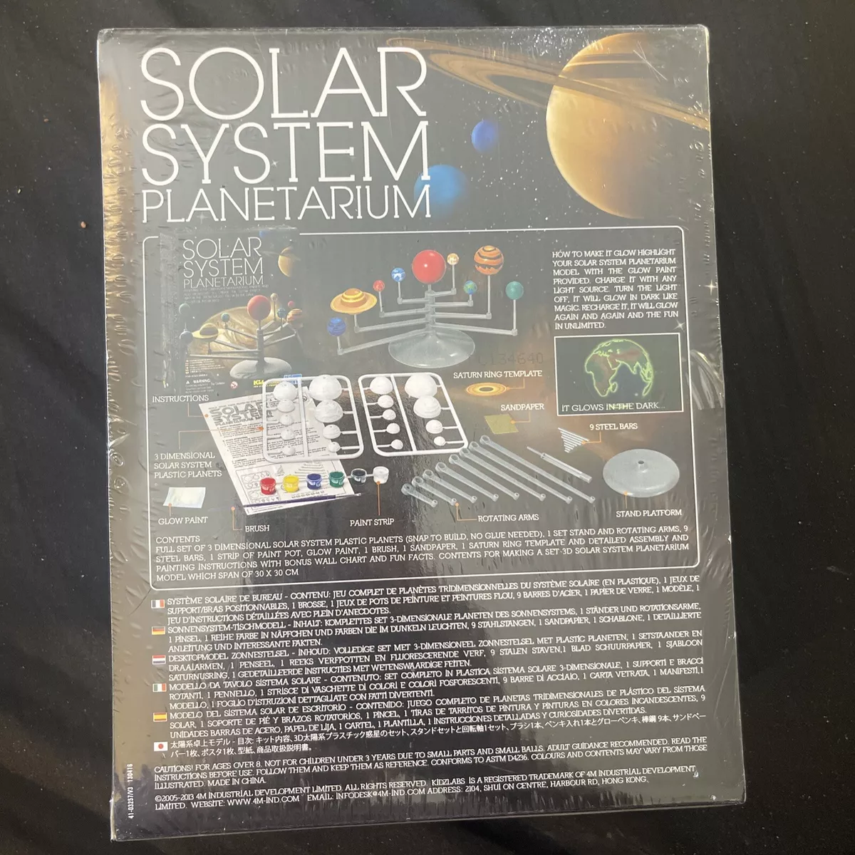 4M Solar System Planetarium Model Kit