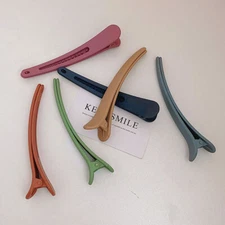 10 PCS Hair Clips for Styling Sectioning Matte Large Acrylic Duckbill Hairpins L