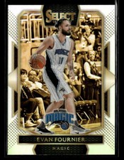 Evan Fournier 2016-17 Panini Select #234 Silver Prizms Orlando Magic
