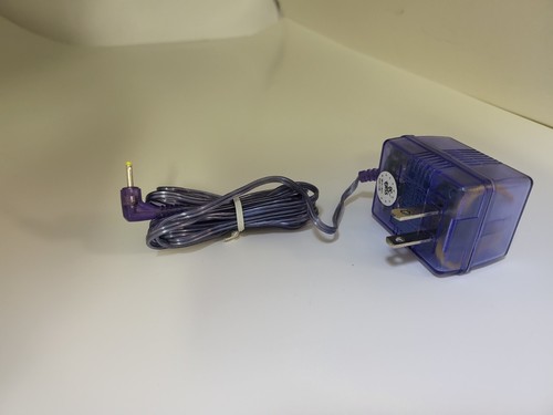 Clear Purple 3.3 V 350 mA AC Power Adapter for the Game Boy Color System #Y2 - Picture 5 of 7