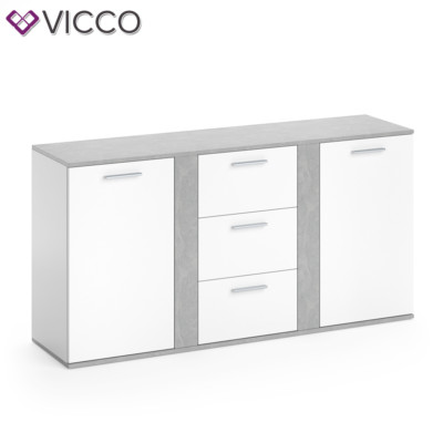 Vicco meuble de rangement de salle de bain Eden, Anthracite/Chêne Artisan, 40 x 84 cm | Leroy Merlin