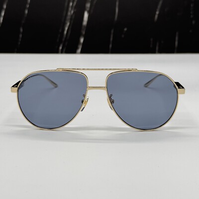GUCCI GG1311S 003 AVIATOR UNISEX GOLD GRAY SUNGLASSES GUCCI  display picture 2