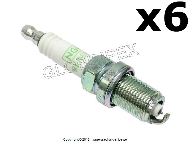  Volvo 1992-2005 Spark Plug NGK BKR6EGP 7092 Set of 6