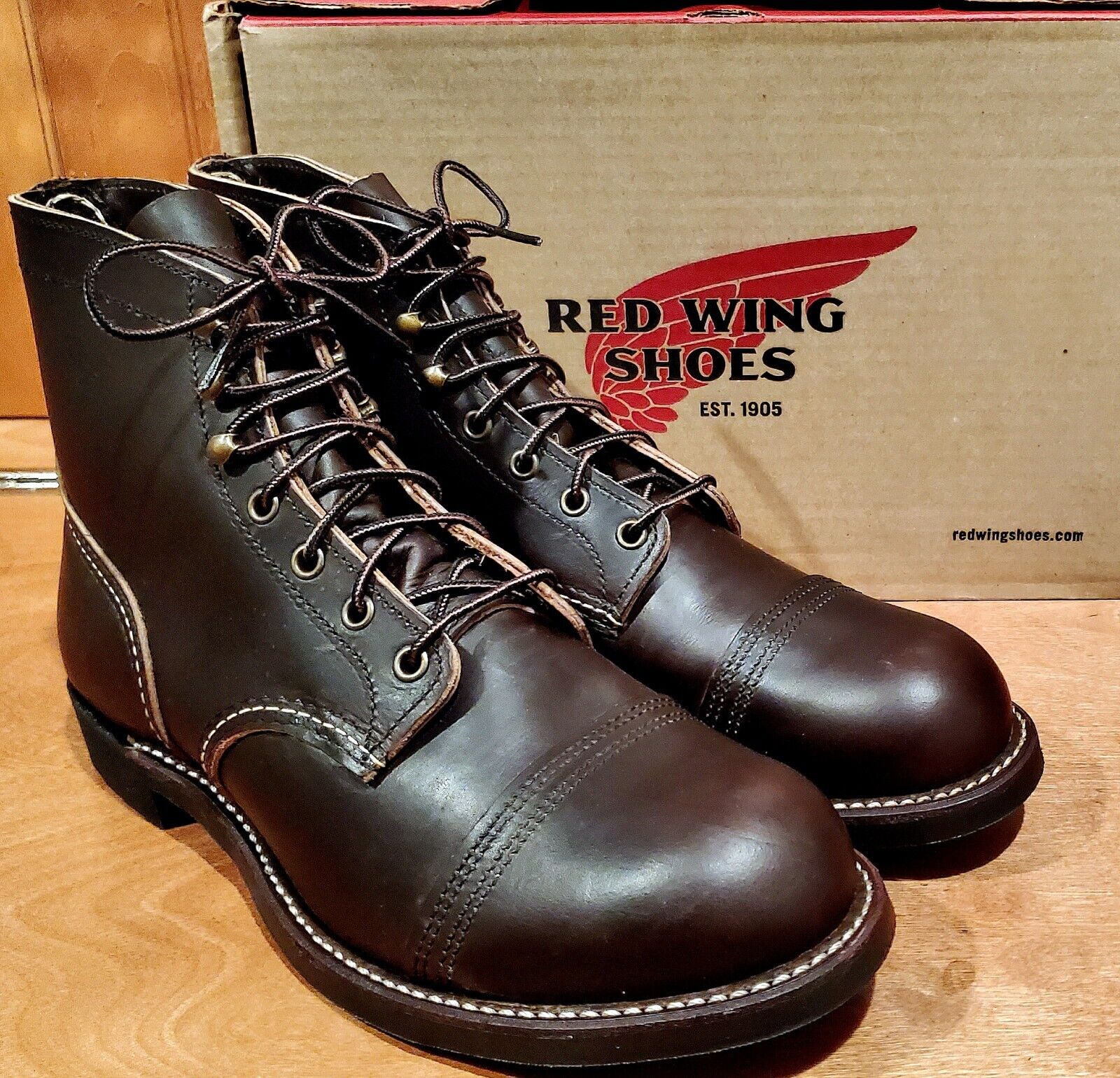 Red Wing 4606 Ebony Iron Rangers (Multiple Sizes) | eBay