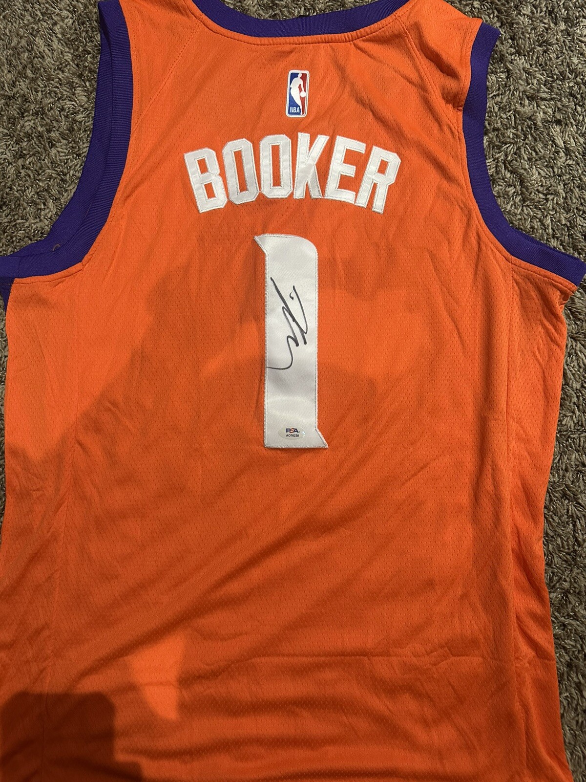 Devin Booker signed autographed Phoenix Suns jersey PSA/DNA COA 