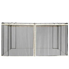 Replacement Mesh Mosquito Netting Screen Walls for 10 ft. x 13 ft. Patio Gazebo