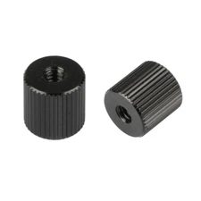 2Pcs CAMVATE Double Female Screw Thread Adapter 1/4"-20 Extension Connector