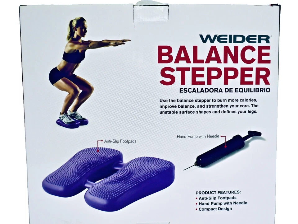 NUEVO Weider Balance Stepper Resistencia Estabilidad Tonificación Fitness Ejercicio Entrenamiento Foto 3 de 3