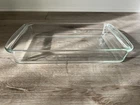VTG PYREX #232 Clear 11 3/4" x 7 1/2" x 1 3/4" Baking Dish Ovenware Two Quart