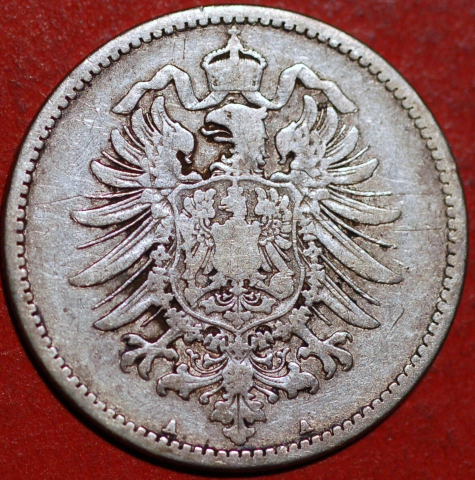 1879 A Germany Empire Mark KM# 7 - Image 2 of 2
