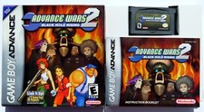 Advance Wars 2 Black Hole Rising Nintendo Game Boy Advance 2003 Complete CIB Box