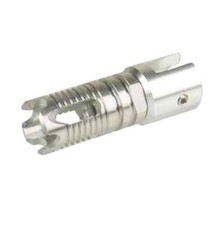 Aluminum Ruger 1022 10/22 Adapter with 5/8x24 TPI Stainless Steel Muzzle Brake