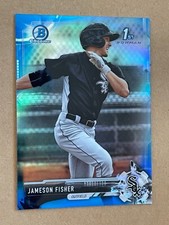 2017 Bowman Chrome JAMESON FISHER #BCP-234 Blue Refractor RC /150    White Sox
