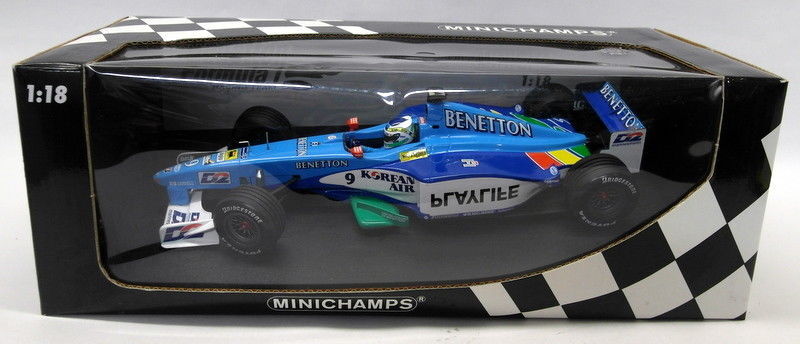 Minichamps SB 1/18 - F1 Benetton Playlife B199 1999 Fisichella
