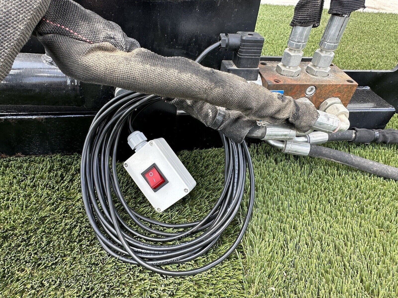 Skid Steer 72" Wolverine Sickle Bar Mower Hydraulic Skid Steer Attachment Bobcat