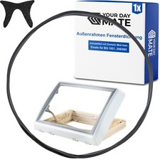 Außenrahmen Fensterdichtung kompatibel mit Dometic Midi Heki Dachfenster BG 1521
