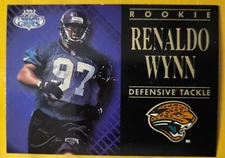 1997 Pro Line 11 Gems #92 Renaldo Wynn Rookie Football Card