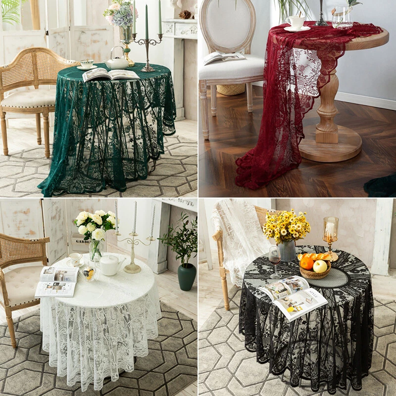 Round decorative table covers deals