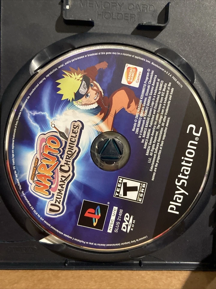 Naruto: Uzumaki Chronicles - Juego PlayStation 2 (PS2) Sin Manual Foto 3 de 4