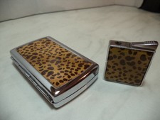 SET ACCENDINO + PORTASIGARETTE WILD FIRE TIPO 4 NUOVO NEW