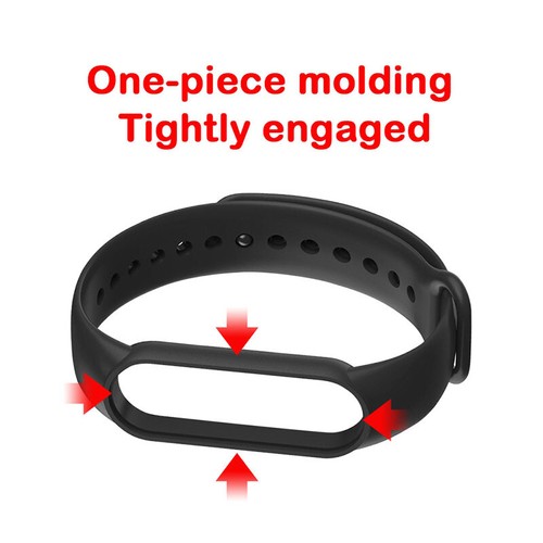 Solid -Gurtgurt Für Das Xiaomi Mi Band 5 Oder 6 Gehäuseband | - Picture 10 of 21