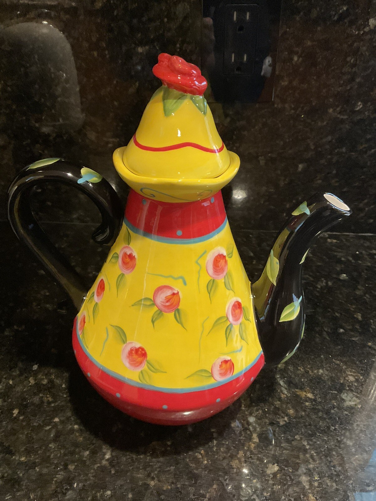 JOYCE SHELTON GIFTCRAFT TEA PARTY TEA POT eBay
