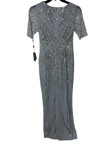 Adrianna Papell Womens Beaded Elbow 